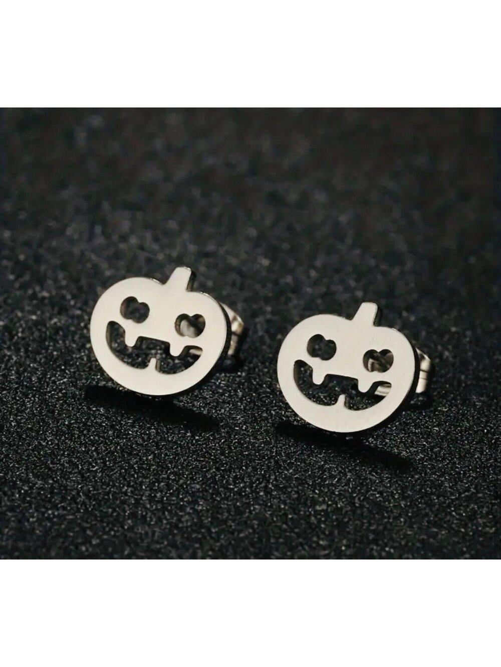 New - Fun ! -Stainless Steel Pumpkin Earrings